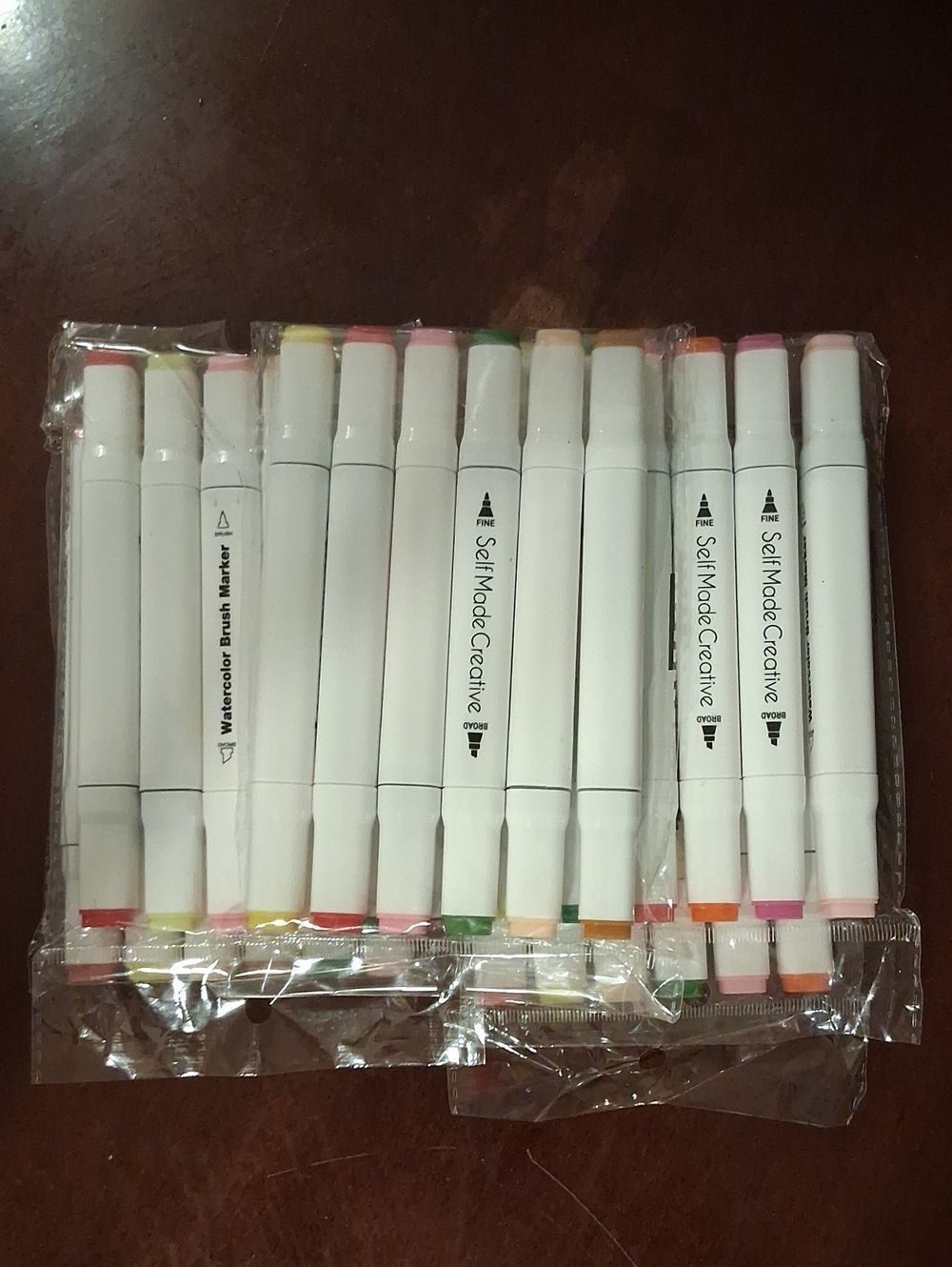 5 Packs Double Ended Self Made Creative Markers New